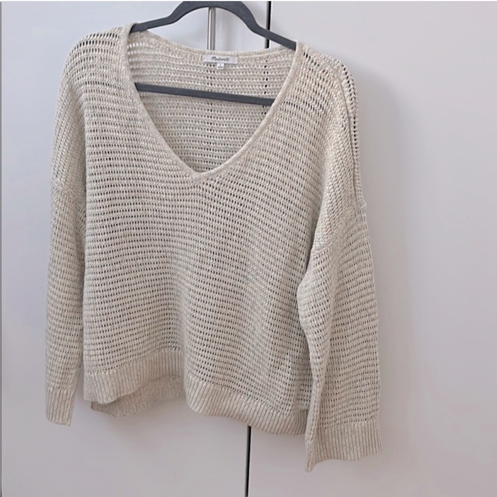 Madewell Knit Pullover, Size L